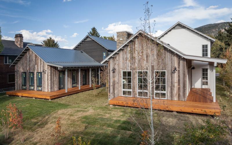 Mountain Modern Farmhouse Gill Addition in Jackson Hole